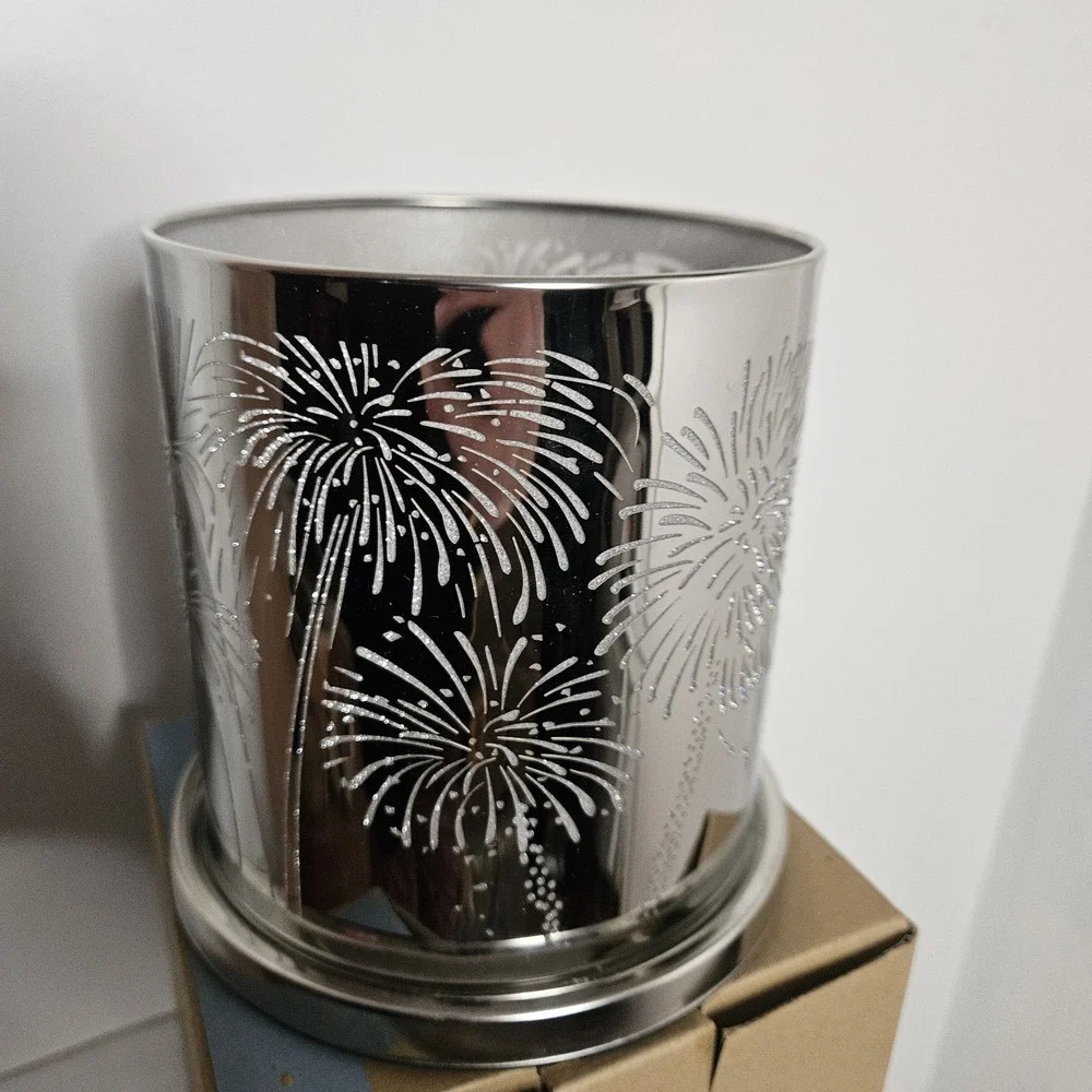 Partylite Enchanted Celebration Silver Candle Holder P 91341 NIB Retired 250th - Picture 6 of 11
